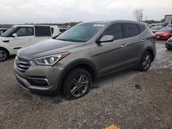 Salvage cars for sale at Kansas City, KS auction: 2017 Hyundai Santa FE Sport