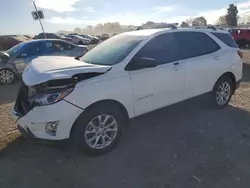 Salvage cars for sale at Davison, MI auction: 2018 Chevrolet Equinox LS