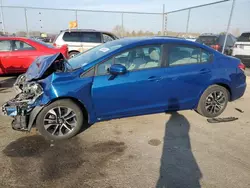 Honda Civic ex Vehiculos salvage en venta: 2015 Honda Civic EX