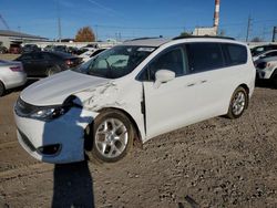 Salvage cars for sale from Copart Lansing, MI: 2018 Chrysler Pacifica Touring Plus