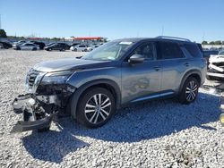 Nissan salvage cars for sale: 2023 Nissan Pathfinder Platinum