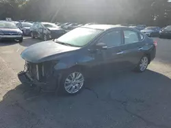 Salvage cars for sale at Exeter, RI auction: 2013 Nissan Sentra S