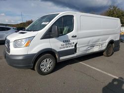 Salvage trucks for sale at Brookhaven, NY auction: 2016 Ford Transit T-350