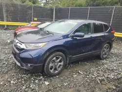 Salvage cars for sale at Waldorf, MD auction: 2019 Honda CR-V EX