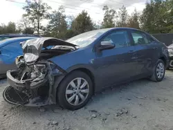 2016 Toyota Corolla L en venta en Waldorf, MD