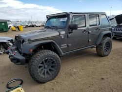 Salvage Cars with No Bids Yet For Sale at auction: 2017 Jeep Wrangler Unlimited Sport