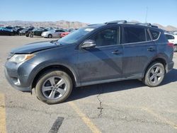 Salvage cars for sale from Copart North Las Vegas, NV: 2015 Toyota Rav4 XLE