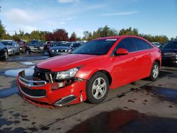 Chevrolet salvage cars for sale: 2016 Chevrolet Cruze Limited LT