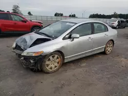 Salvage cars for sale at Dunn, NC auction: 2010 Honda Civic LX