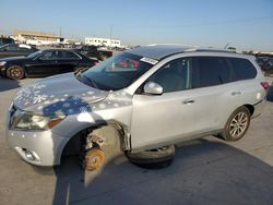 Salvage cars for sale at Grand Prairie, TX auction: 2016 Nissan Pathfinder S