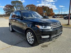 Salvage cars for sale at North Billerica, MA auction: 2016 Land Rover Range Rover Sport HSE