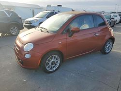 Carros dañados por inundaciones a la venta en subasta: 2012 Fiat 500 POP