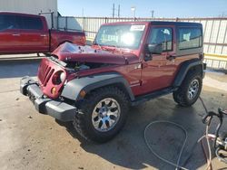 Salvage cars for sale at Haslet, TX auction: 2013 Jeep Wrangler Sport