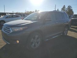 Toyota salvage cars for sale: 2012 Toyota Highlander Limited