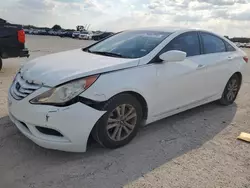 Salvage cars for sale at San Antonio, TX auction: 2011 Hyundai Sonata GLS