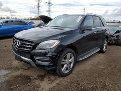 Mercedes-Benz salvage cars for sale: 2013 Mercedes-Benz ML 350 4matic