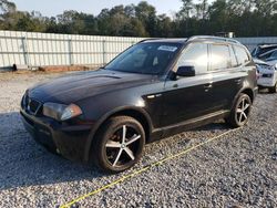 Salvage cars for sale from Copart Augusta, GA: 2006 BMW X3 3.0I