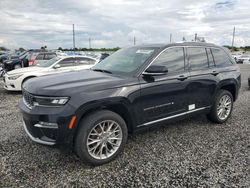 Salvage cars for sale at Fort Pierce, FL auction: 2022 Jeep Grand Cherokee Summit