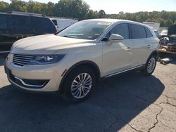 Lincoln salvage cars for sale: 2016 Lincoln MKX Select