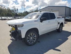 Chevrolet salvage cars for sale: 2021 Chevrolet Silverado K1500 RST