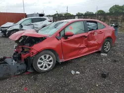 Salvage cars for sale at Homestead, FL auction: 2020 Toyota Corolla LE