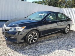 Honda salvage cars for sale: 2016 Honda Accord EXL