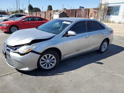 Salvage cars for sale at Wilmington, CA auction: 2017 Toyota Camry LE