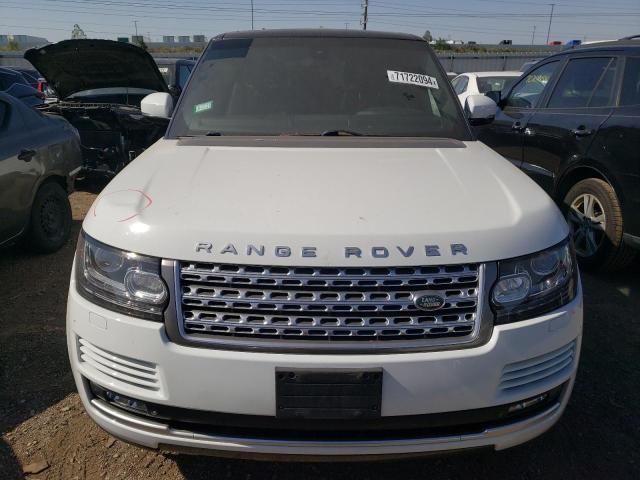 2015 Land Rover Range Rover Supercharged