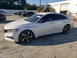 Salvage cars for sale at Seaford, DE auction: 2019 Honda Accord Sport