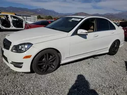 Salvage cars for sale at Mentone, CA auction: 2014 Mercedes-Benz C 250