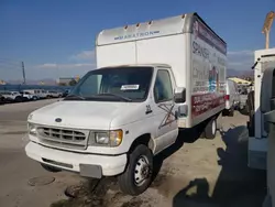 Salvage trucks for sale at Sun Valley, CA auction: 1998 Ford Econoline E350 Cutaway Van