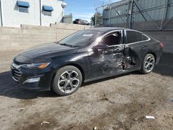 Chevrolet salvage cars for sale: 2020 Chevrolet Malibu LT