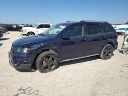 Salvage cars for sale at Houston, TX auction: 2019 Dodge Journey Crossroad