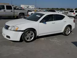 Salvage cars for sale at Grand Prairie, TX auction: 2012 Dodge Avenger SE