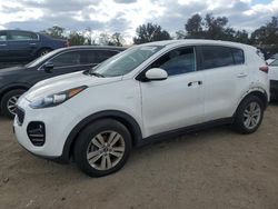 Salvage cars for sale at Baltimore, MD auction: 2018 KIA Sportage LX