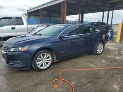 Carros salvage para piezas a la venta en subasta: 2017 Chevrolet Impala LT