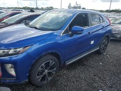 Salvage cars for sale at Fort Pierce, FL auction: 2018 Mitsubishi Eclipse Cross SE