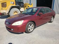 Salvage cars for sale at Tifton, GA auction: 2005 Honda Accord EX