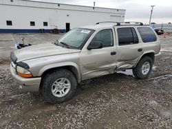 Salvage cars for sale from Copart Farr West, UT: 2001 Dodge Durango