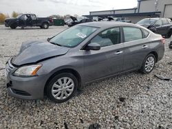 Salvage cars for sale at Wayland, MI auction: 2015 Nissan Sentra S