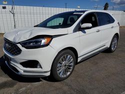 Vehiculos salvage en venta de Copart Van Nuys, CA: 2020 Ford Edge Titanium