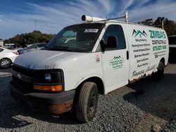 Salvage trucks for sale at Hillsborough, NJ auction: 2007 Chevrolet Express G2500