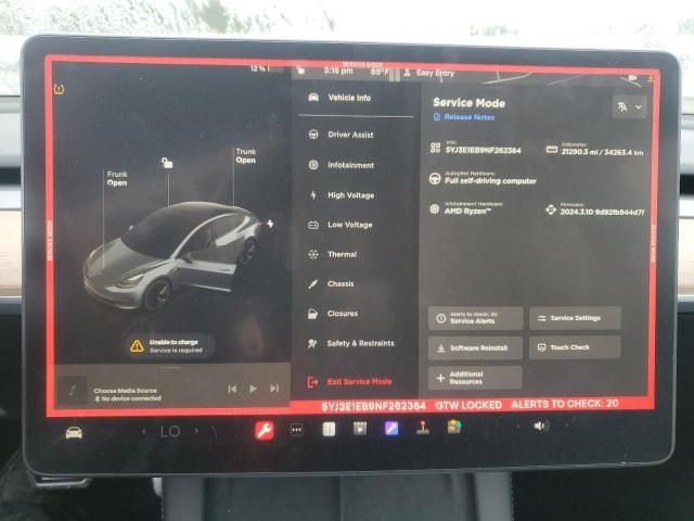 2022 Tesla Model 3