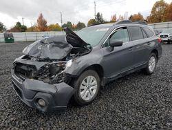 Salvage cars for sale from Copart Portland, OR: 2018 Subaru Outback 2.5I Premium