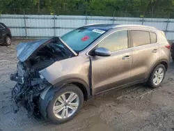 Vehiculos salvage en venta de Copart Hampton, VA: 2017 KIA Sportage LX