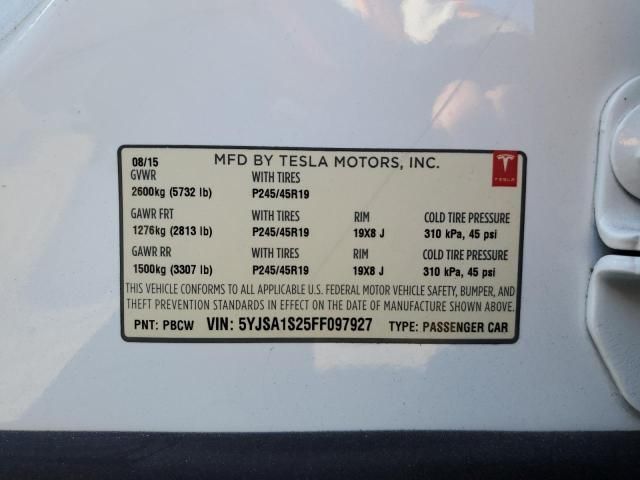 2015 Tesla Model S 70D