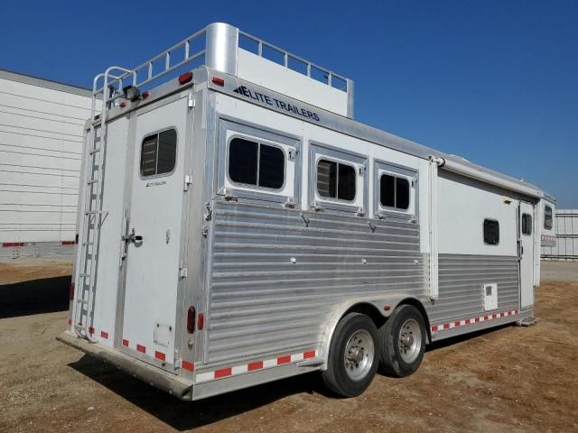 2007 Elit Horse Trailer