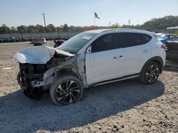 Salvage cars for sale at Montgomery, AL auction: 2021 Hyundai Tucson Limited