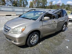 Honda Odyssey exl salvage cars for sale: 2007 Honda Odyssey EXL