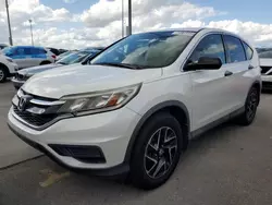 2016 Honda CR-V SE en venta en Riverview, FL